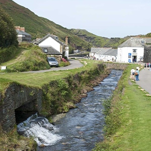 Boscastle, Cornwall. by Adam Gibbard. 