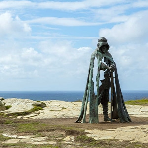 King Arthur at Tintagel, by Visit Cornwall